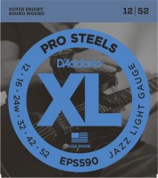 Photos - Strings DAddario XL ProSteels Jazz 12-52 