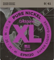 Photos - Strings DAddario XL Pure Nickel Wound 9-41 