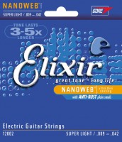 Strings Elixir Electric Nanoweb Super Light 9-42 