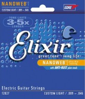 Photos - Strings Elixir Electric Nanoweb Custom Light 9-46 