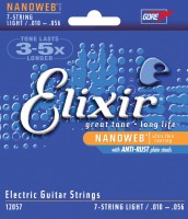 Strings Elixir Electric 7-String Nanoweb Light 10-56 