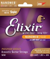 Strings Elixir Acoustic Phosphor Bronze NW HD-Light 13-53 