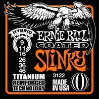 Photos - Strings Ernie Ball Slinky RPS Coated Titanium 9-46 