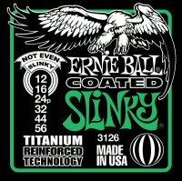Strings Ernie Ball Slinky RPS Coated Titanium 12-56 