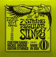 Photos - Strings Ernie Ball Slinky Nickel Wound 7-String 10-56 