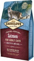 Photos - Cat Food Carnilove Adult Sensitive/Long-haired with Salmon  6 kg