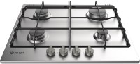 Photos - Hob Indesit THP 642 IX stainless steel