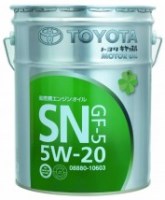 Photos - Engine Oil Toyota Castle Motor Oil 5W-20 SN 20 L