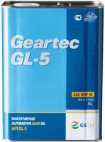 Photos - Gear Oil Kixx Geartec GL-5 80W-90 4 L