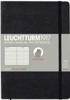 Notebook Leuchtturm1917 Ruled Notebook Soft Black 