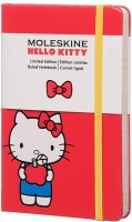 Photos - Notebook Moleskine Hello Kitty Contemporary Ruled Notebook Pocket 
