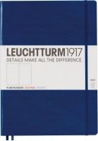 Photos - Notebook Leuchtturm1917 Squared Master Slim Blue 