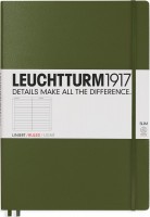 Photos - Notebook Leuchtturm1917 Ruled Master Slim Green 