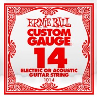 Strings Ernie Ball Single Plain Steel 14 