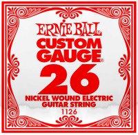 Photos - Strings Ernie Ball Single Nickel Wound 26 