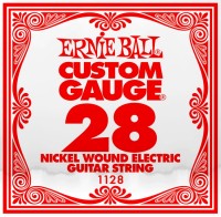 Photos - Strings Ernie Ball Single Nickel Wound 28 