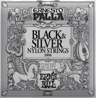 Photos - Strings Ernie Ball Ernesto Palla Black & Silver Nylon 
