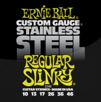 Strings Ernie Ball Slinky Stainless Steel 10-46 