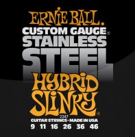 Strings Ernie Ball Slinky Stainless Steel 9-46 