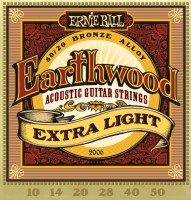 Photos - Strings Ernie Ball Earthwood 80/20 Bronze 10-50 