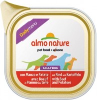 Photos - Dog Food Almo Nature Daily Menu Adult Beef/Potato 