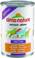 Photos - Dog Food Almo Nature Daily Menu Adult Canned Chicken 