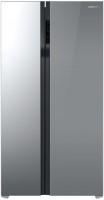 Photos - Fridge Samsung RS55K50A02A silver