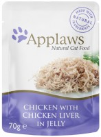 Photos - Cat Food Applaws Adult Chicken/Liver Jelly Pouch 