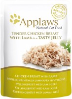 Photos - Cat Food Applaws Adult Pouch Chicken Breast/Lamb Jelly 0.07 kg 