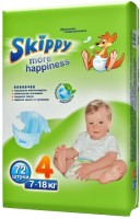Photos - Nappies Skippy More Happiness 4 / 72 pcs 