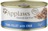 Photos - Cat Food Applaws Adult Canned Tuna/Crab  70 g