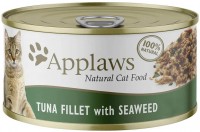 Photos - Cat Food Applaws Adult Canned Tuna Fillet/Seaweed  156 g