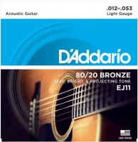 Strings DAddario 80/20 Bronze 12-53 