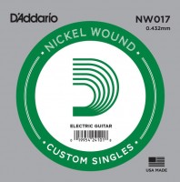 Photos - Strings DAddario Single XL Nickel Wound 17 