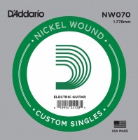 Photos - Strings DAddario Single XL Nickel Wound 70 