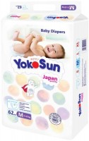Photos - Nappies Yokosun Diapers M / 62 pcs 