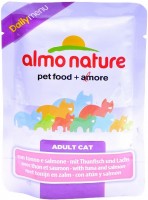 Photos - Cat Food Almo Nature Adult DailyMenu Tuna/Salmon 0.07 kg 