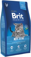 Photos - Cat Food Brit Premium Kitten Chicken/Salmon Gravy  1.5 kg