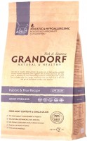 Photos - Cat Food Grandorf Adult Sterilised Rabbit/Turkey  400 g