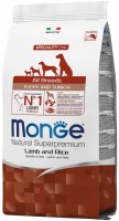 Photos - Dog Food Monge Speciality All Breed Puppy/Junior Lamb/Rice 