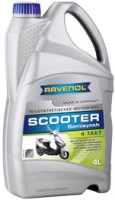 Photos - Engine Oil Ravenol Scooter 4-Takt Teilsynth 10W-40 4 L