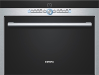 Photos - Built-In Steam Oven Siemens HB 36D572 stainless steel