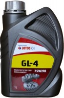 Photos - Gear Oil Lotos Semisyntetic Gear Oil GL-4 75W-90 1 L