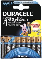 Photos - Battery Duracell  8xAAA Turbo Max MX2400