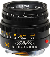 Camera Lens Leica 50mm f/2.0 SUMMICRON-M 