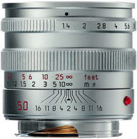Camera Lens Leica 50mm f/1.4 ASPH. SUMMILUX-M 
