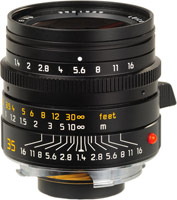 Camera Lens Leica 35mm f/1.4 ASPH SUMMILUX-M 