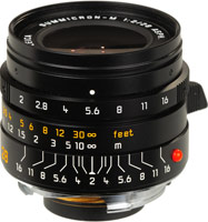 Camera Lens Leica 28mm f/2.0 ASPH SUMMICRON-M 