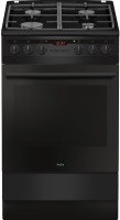 Photos - Cooker Amica 57GES3.43HZpTaDNA Bm black