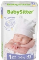 Photos - Nappies BabySitter Diapers New Born / 42 pcs 